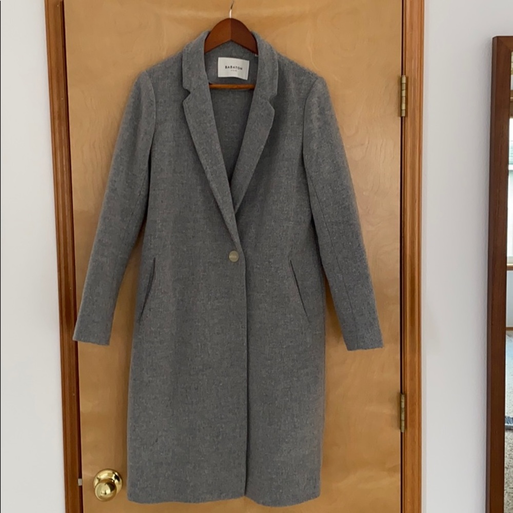Babaton wool coat